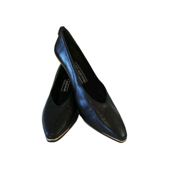 Stuart Weitzman Women's Leather Shoes Size 6.5 - Picture 3 of 5